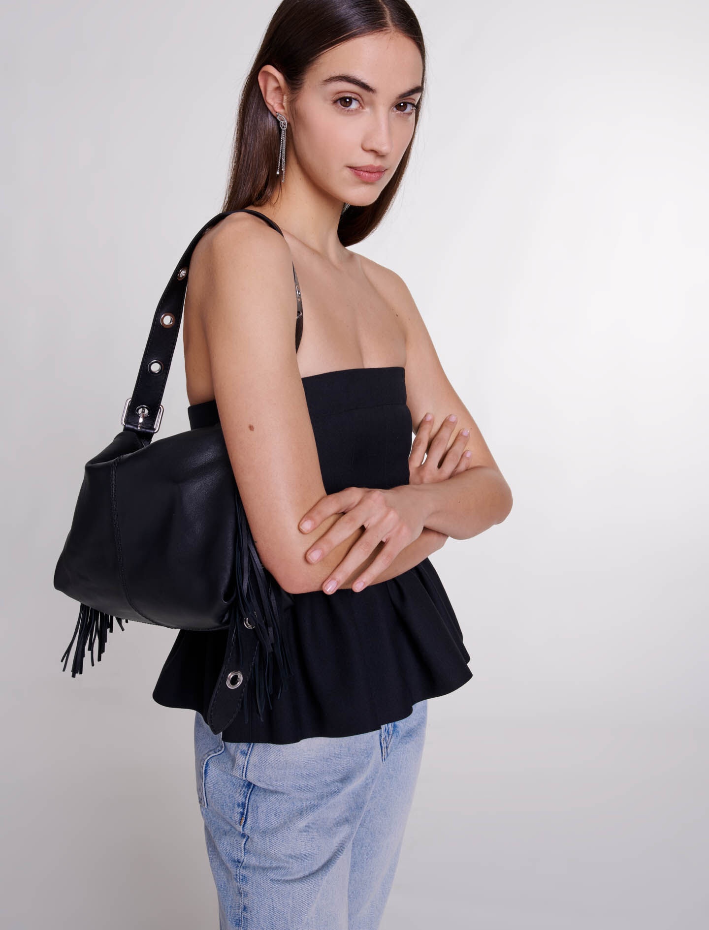 Smooth leather Miss M bag - 7