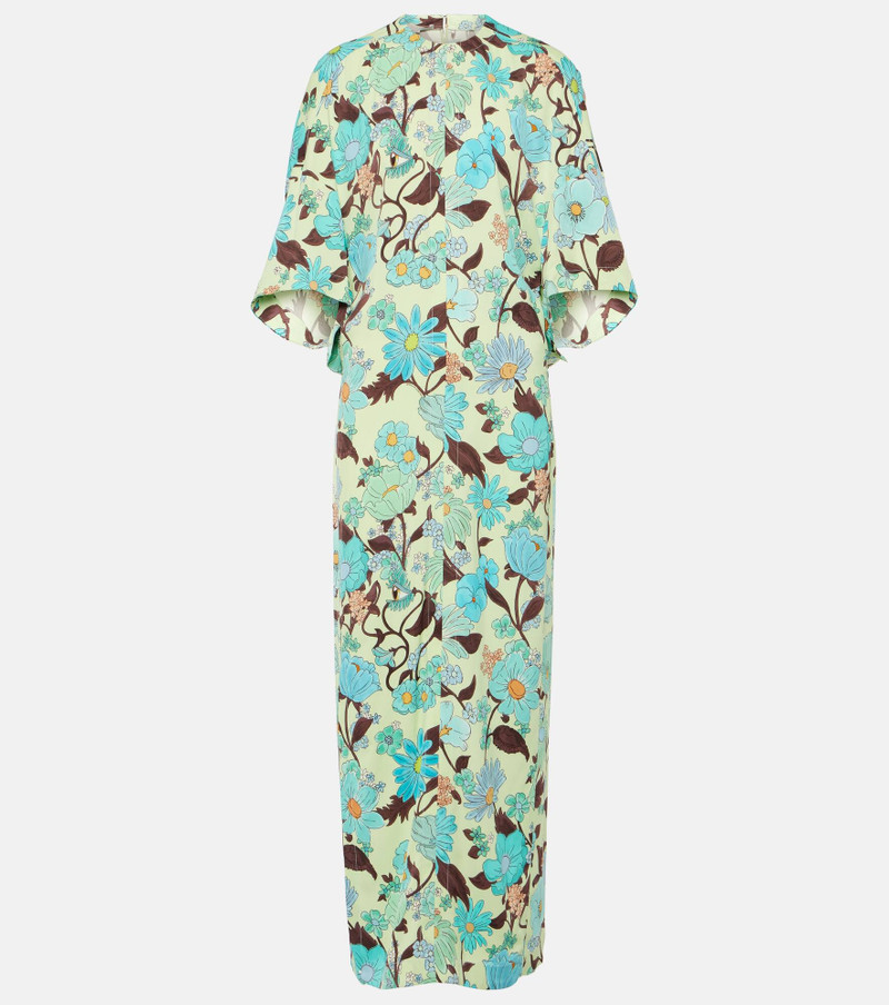 Caped maxi dress - 1