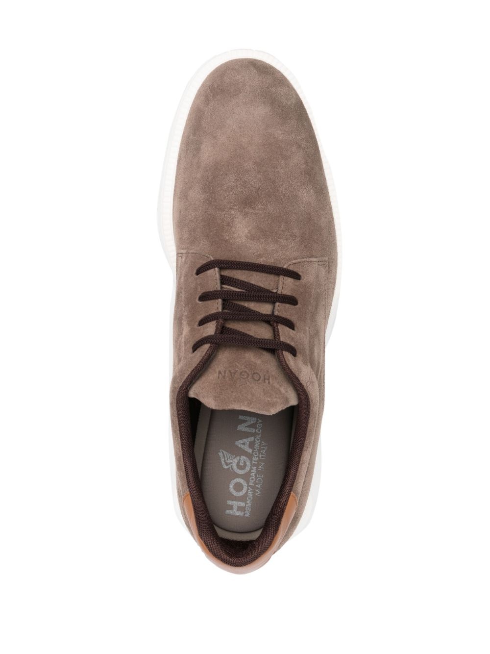 suede derby shoes - 4