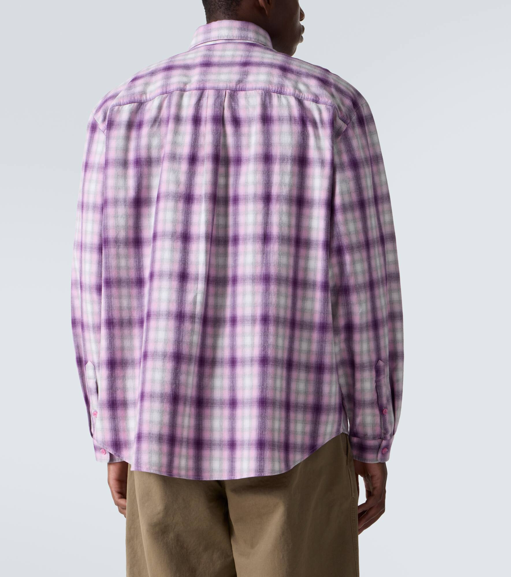 Checked cotton shirt - 4