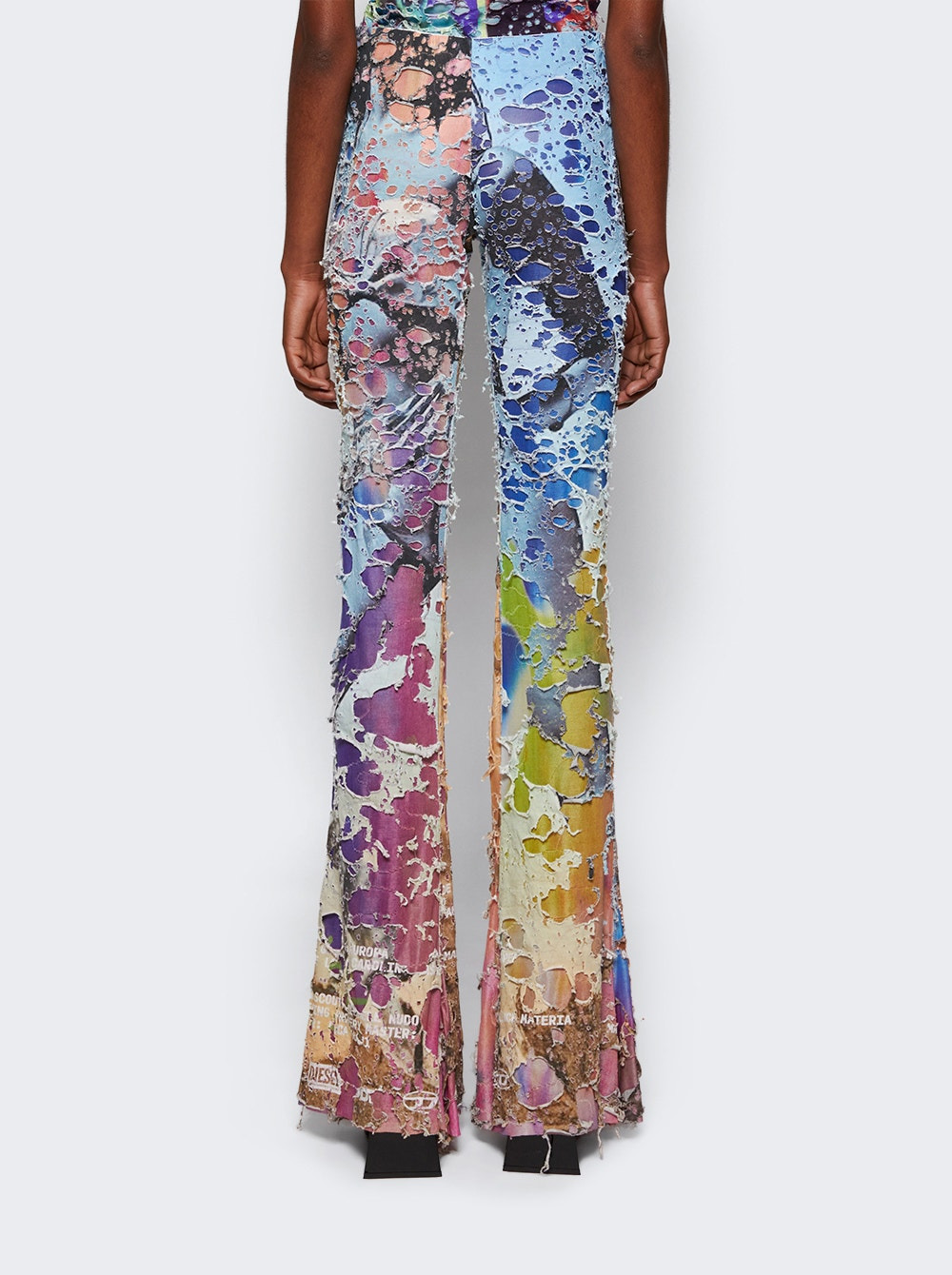 P-mayim Flared Pants Light Blue - 5