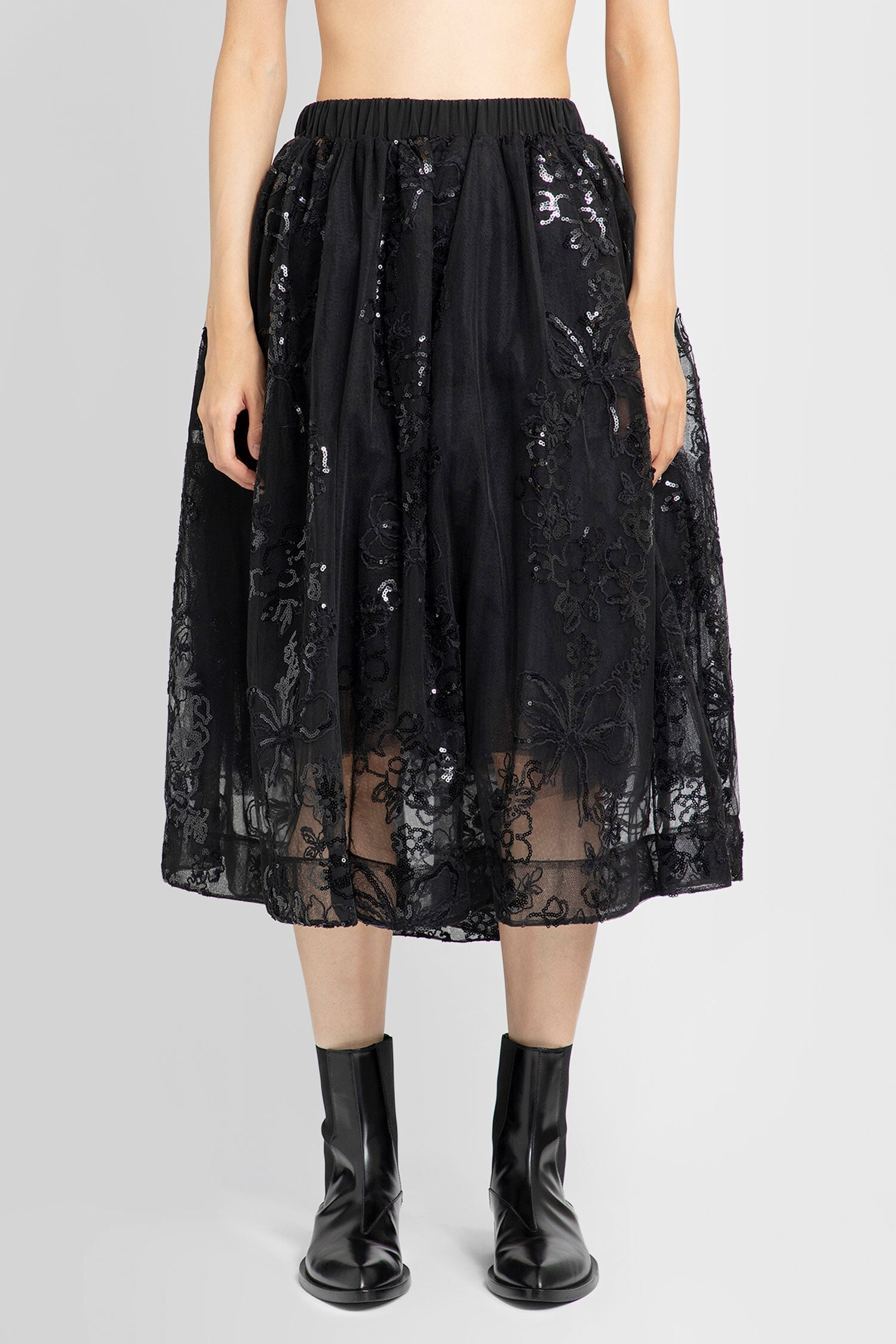 SIMONE ROCHA WOMAN BLACK SKIRTS - 2