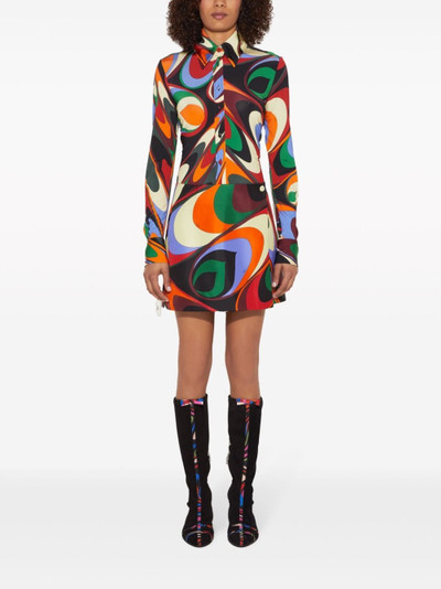 PUCCI One-print satin shirt outlook