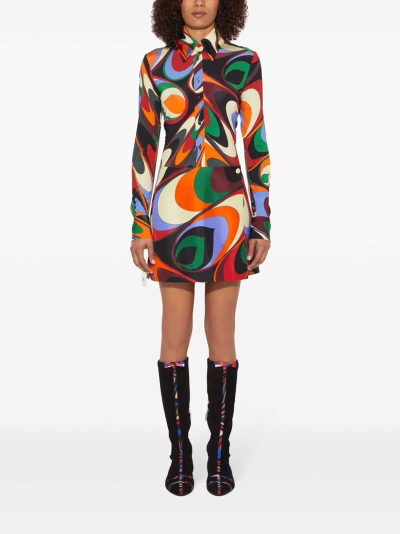 PUCCI One-print satin shirt outlook