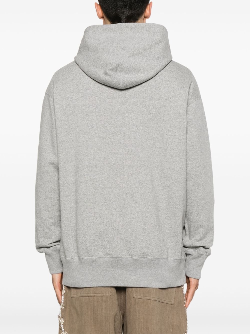 logo-print hoodie - 4