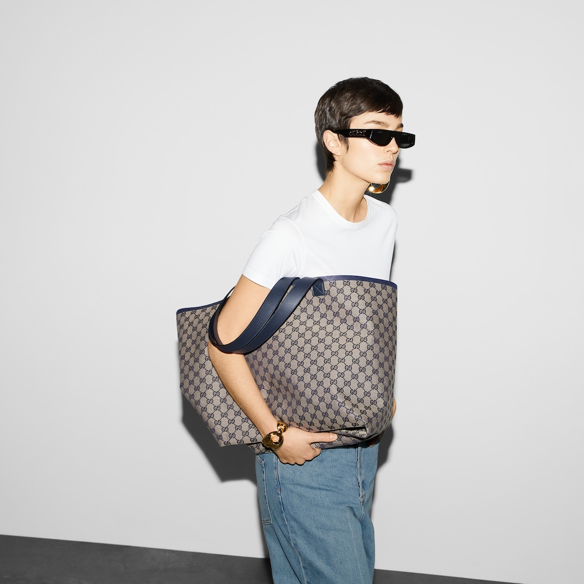 Original GG large tote bag - 4