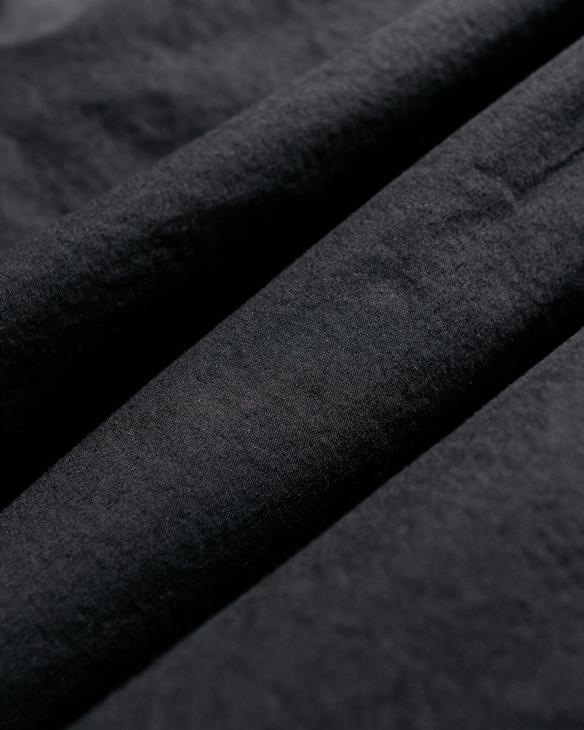 Padded Cotton Nylon Jumper Black - 6
