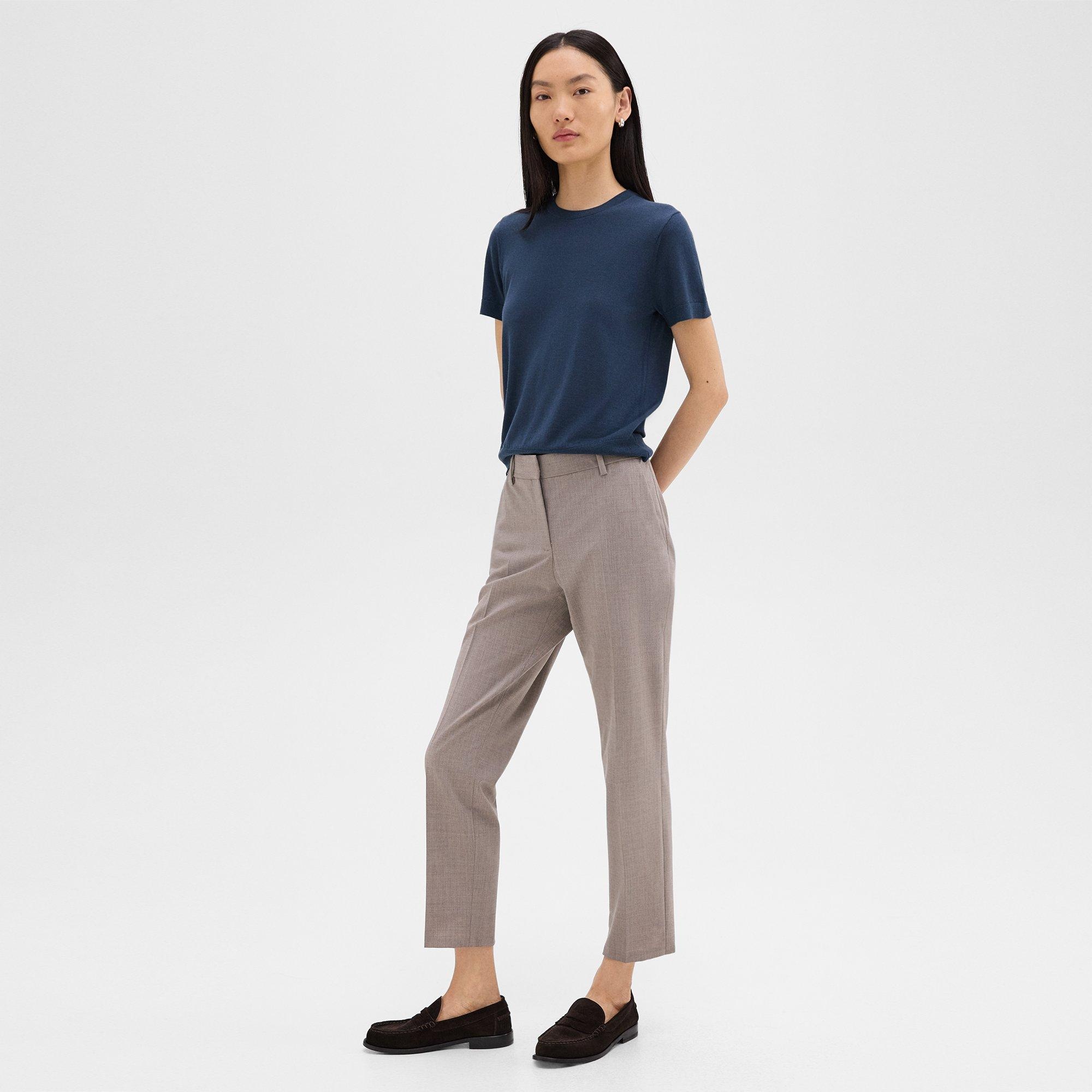 Treeca Pant in Good Wool - 3