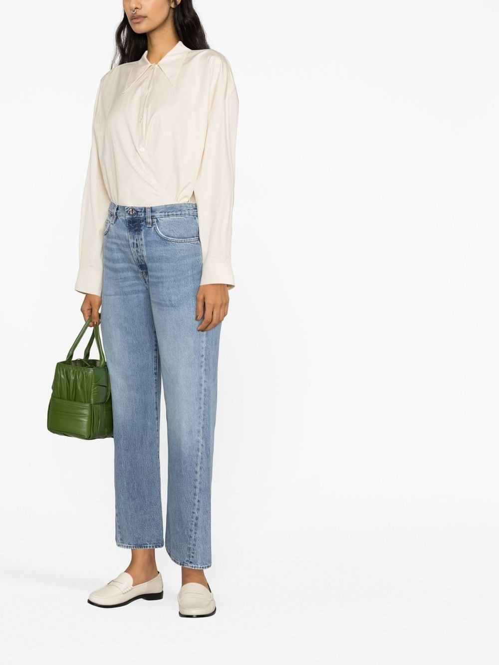 TOTEME - Women Twisted Seam Denim Full Length - 2