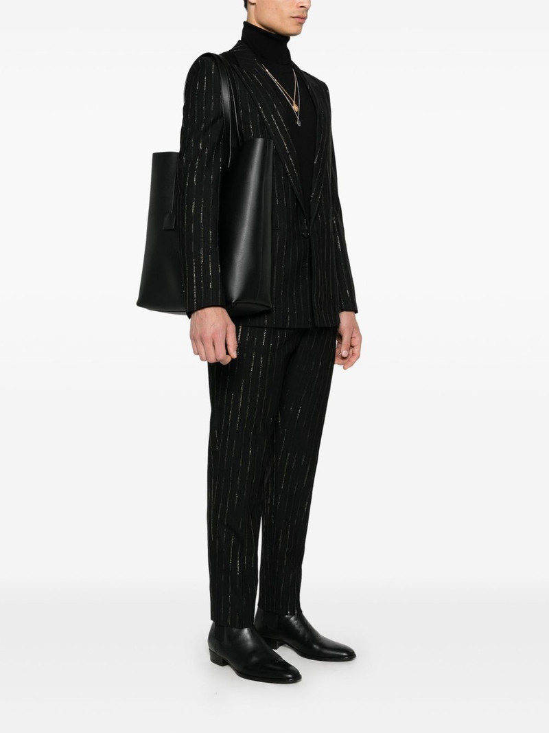 SAINT LAURENT Bold leather tote bag outlook