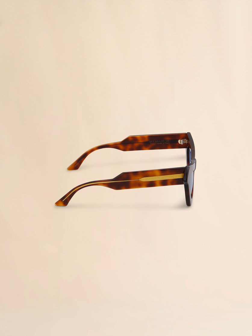 TORTOISESHELL FAIRY POOLS HAVANA ACETATE SUNGLASSES - 3