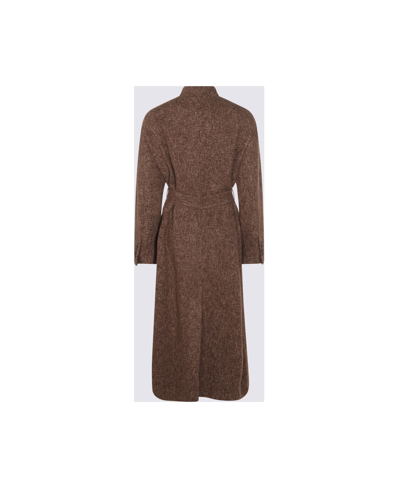 Brown Cotton Coat - 2