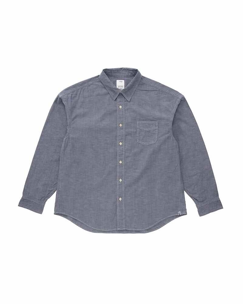 WORKHORSE SHIRT L/S INDIGO - 1