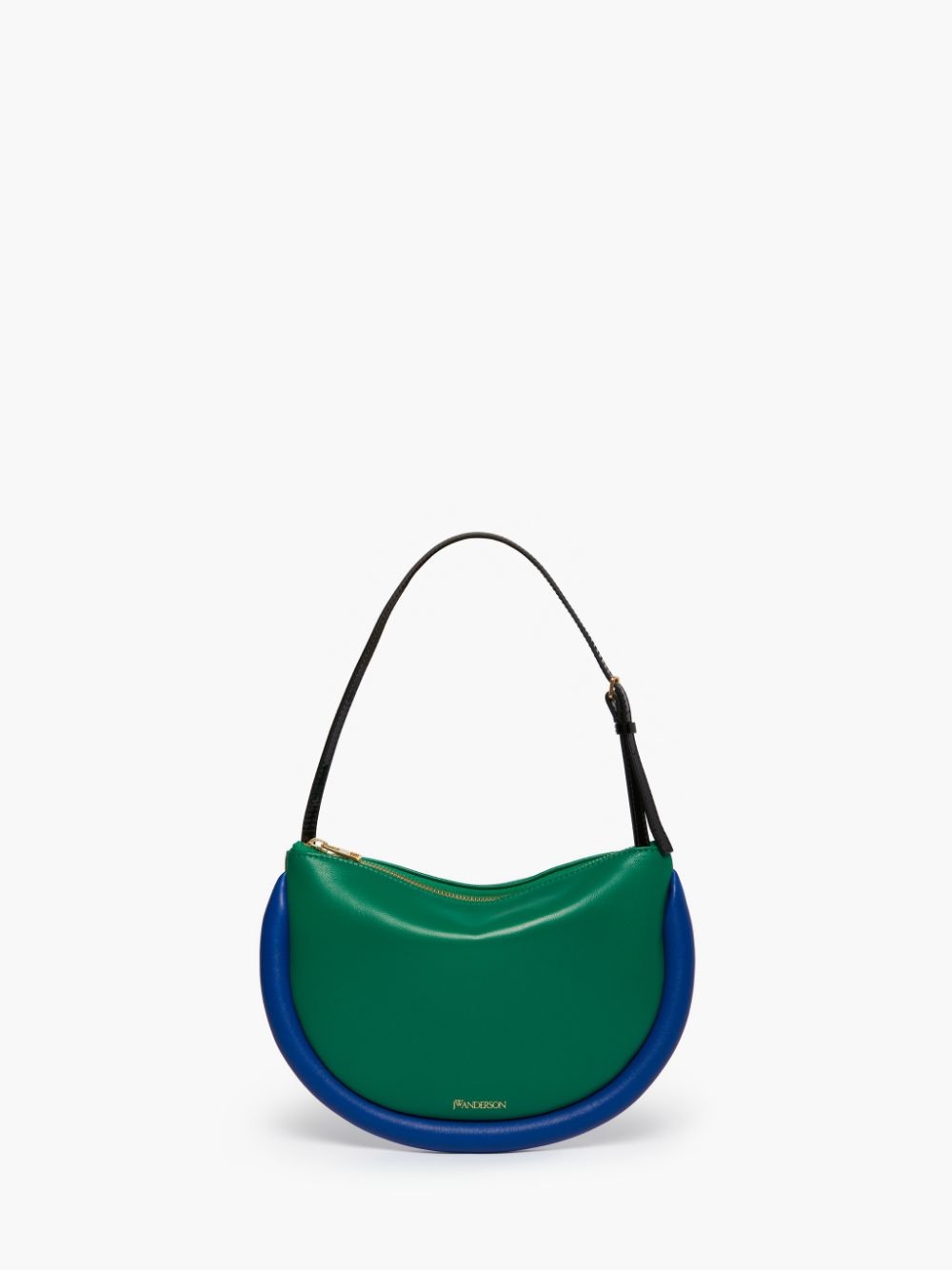BUMPER-MOON LEATHER SHOULDER BAG - 4