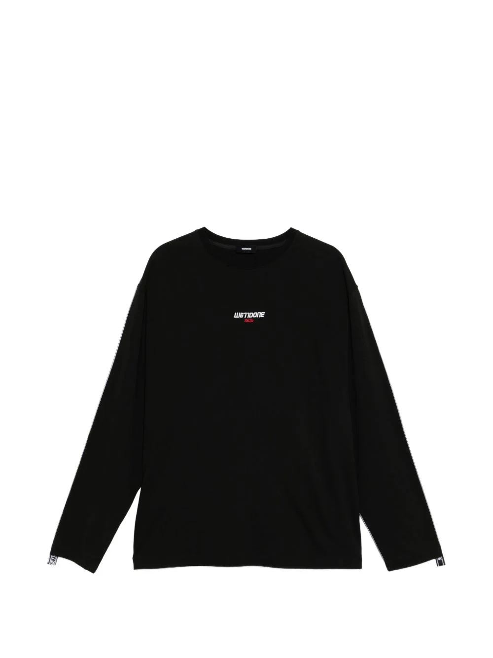 logo-embroidered T-shirt - 1