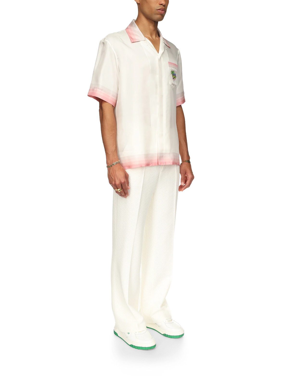 Tennis Club Icon Silk Shirt | Casablanca Paris - 3