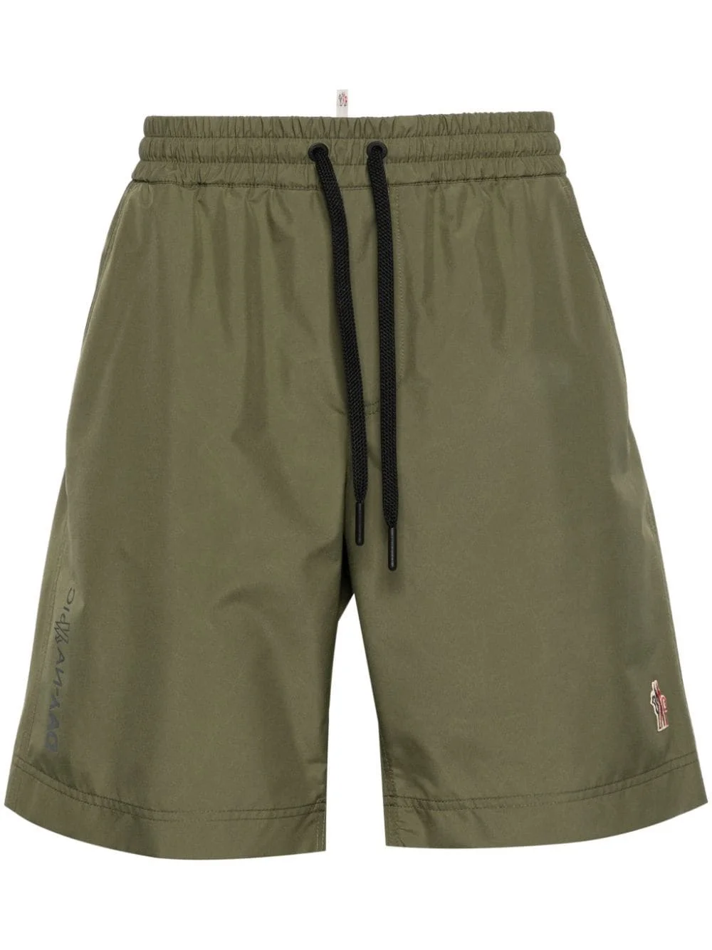 logo-patch running shorts - 1