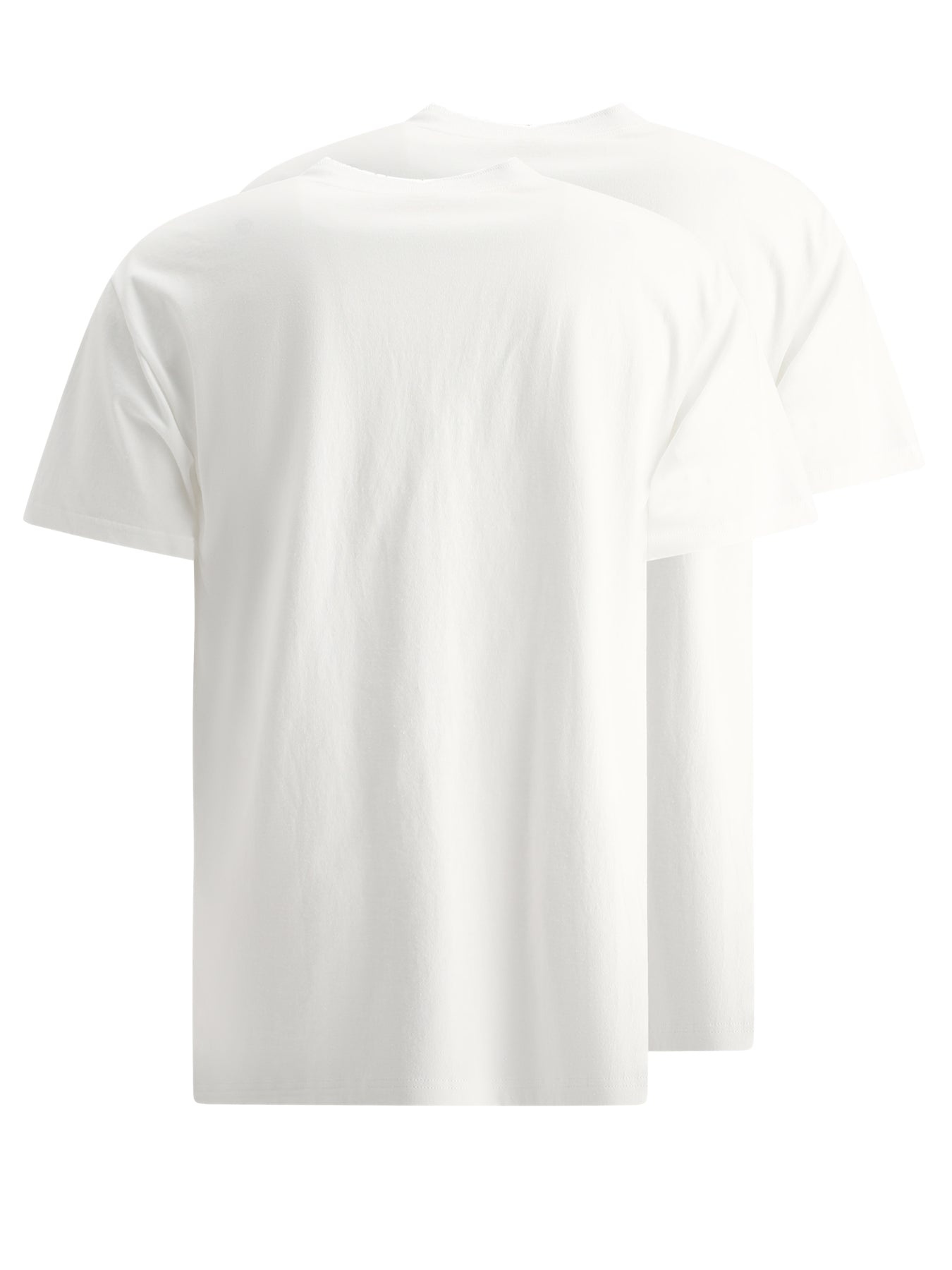 2-Pack Henley T-Shirts White - 2