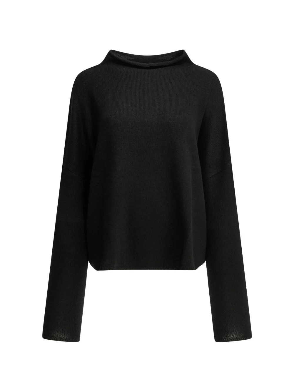 Sandy boat-neck dropped-shoulder sweater - 1