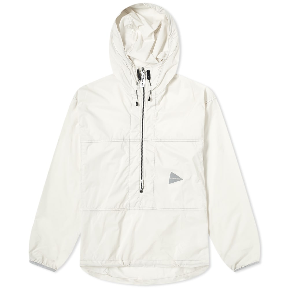 And Wander Pertex Wind Pullover Jacket - 1