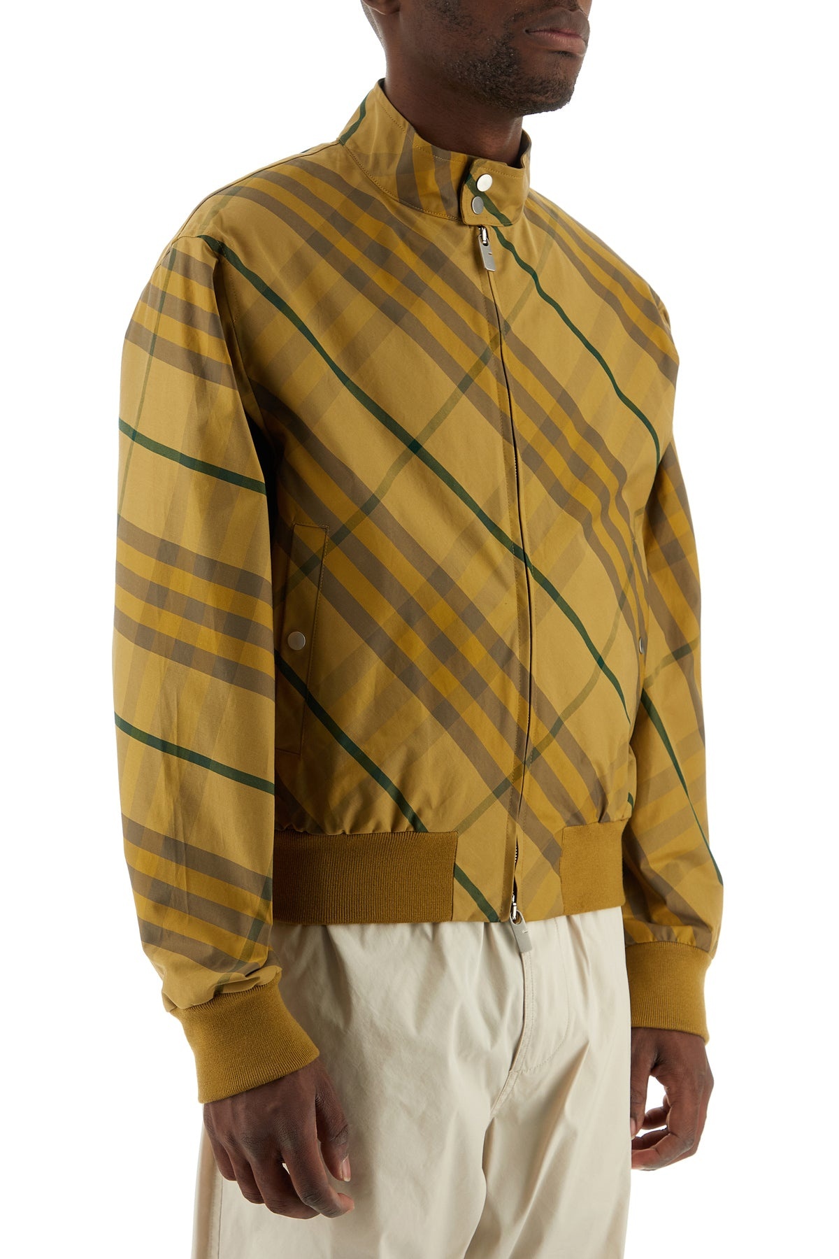 Embroidered cotton bomber jacket - 3