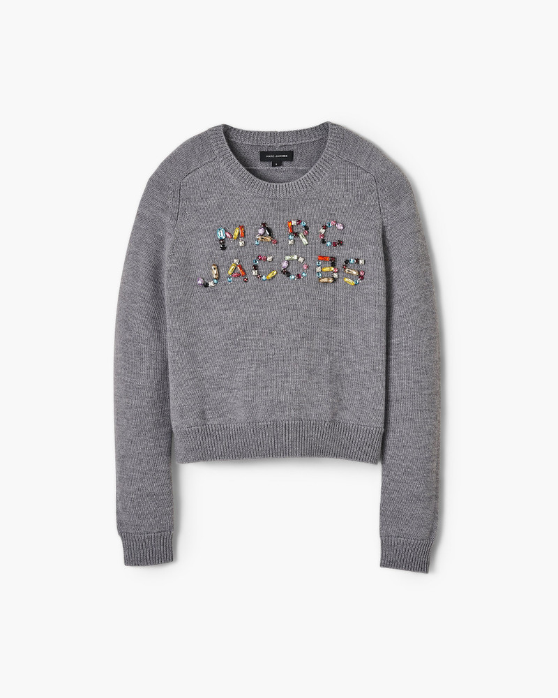 Marc Jacobs GEM KNIT LOGO CREWNECK outlook