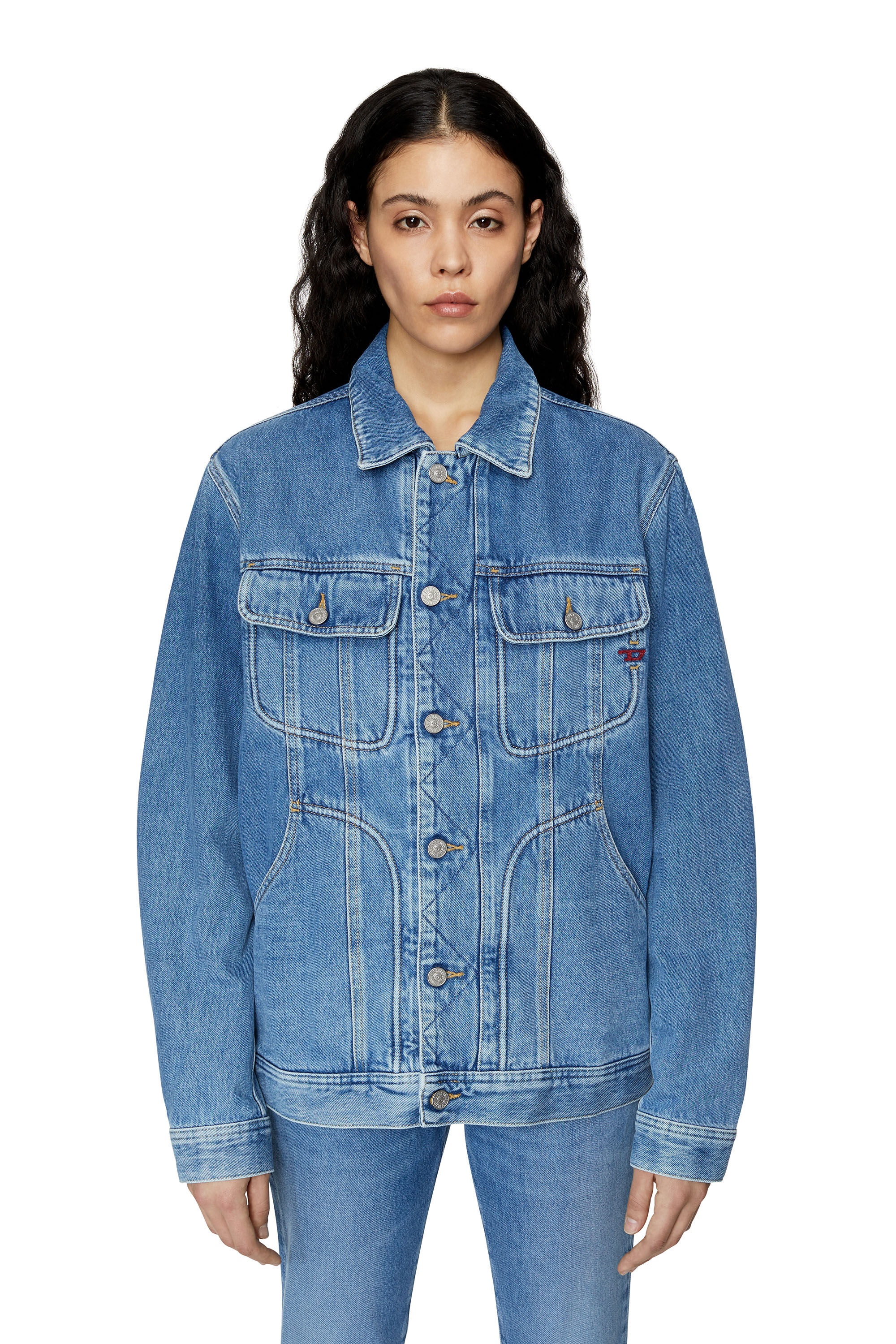 D-RILEY TRUCKER JACKET - 3