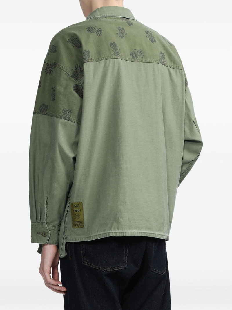 pineapple-print cotton shirt 4