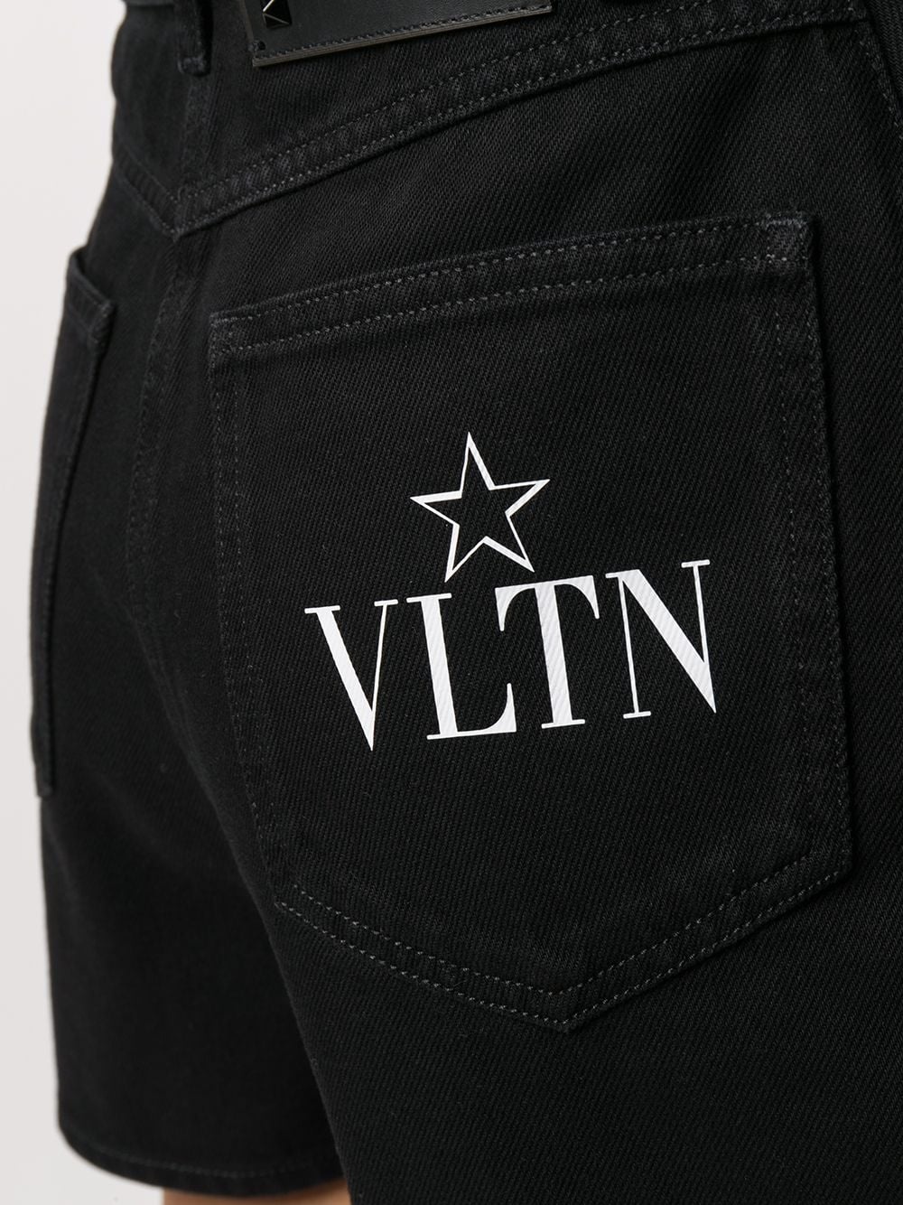 VLTN STAR denim shorts - 5