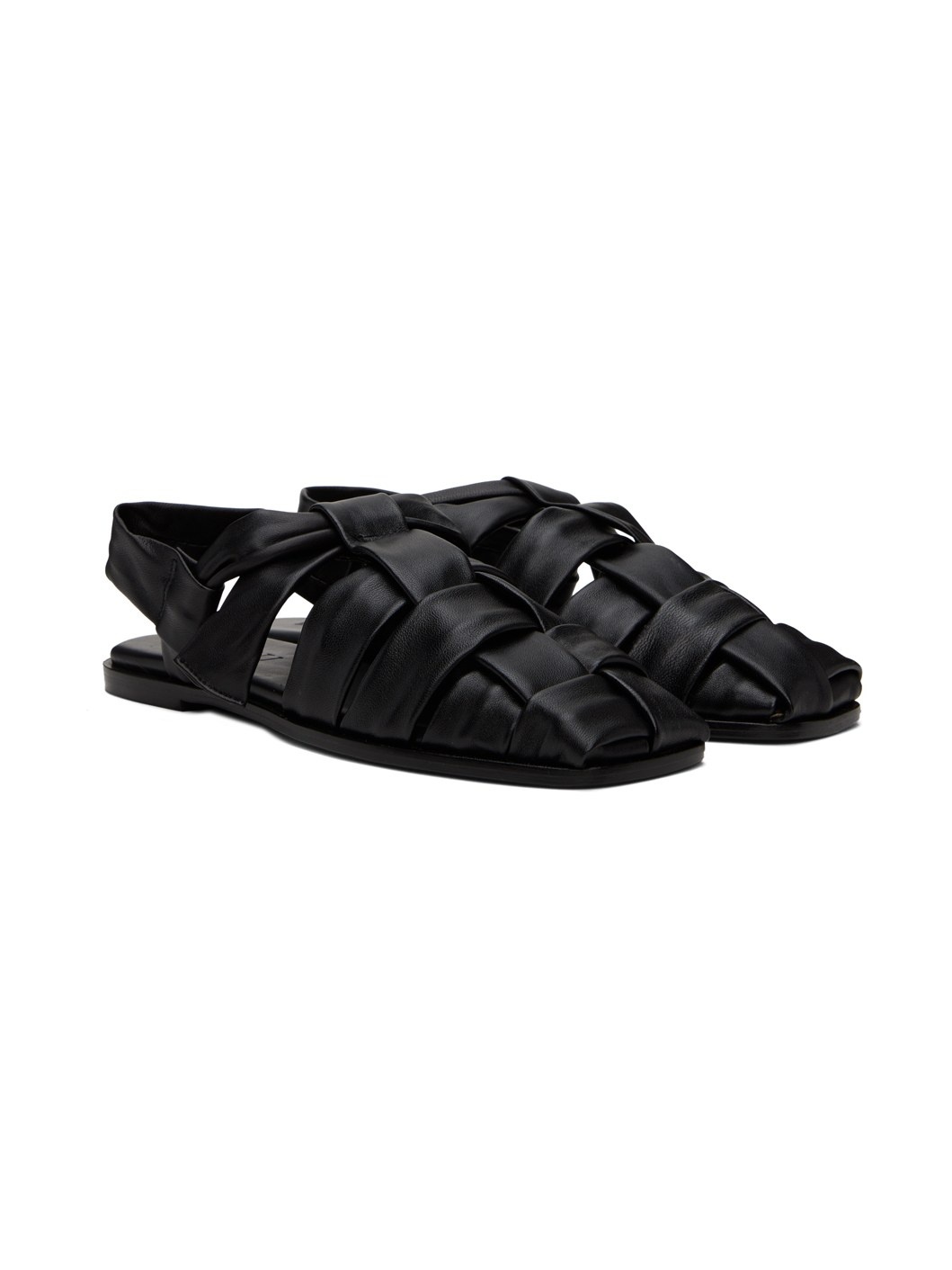 Black Bena Sandals - 4