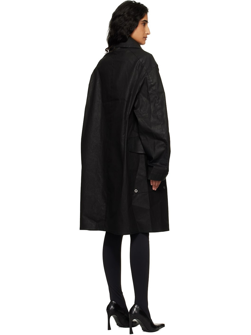Black Fireman Hooks Coat 3
