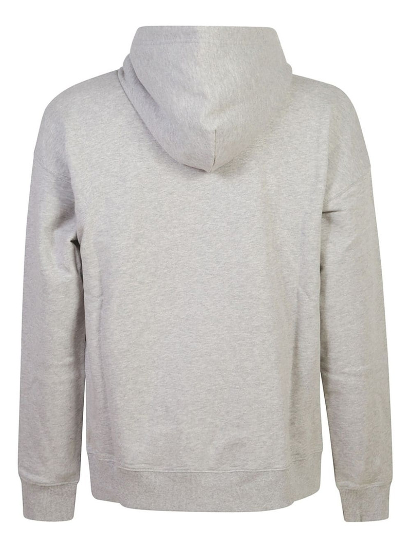 Diesel logo patch drawstring hoodie outlook