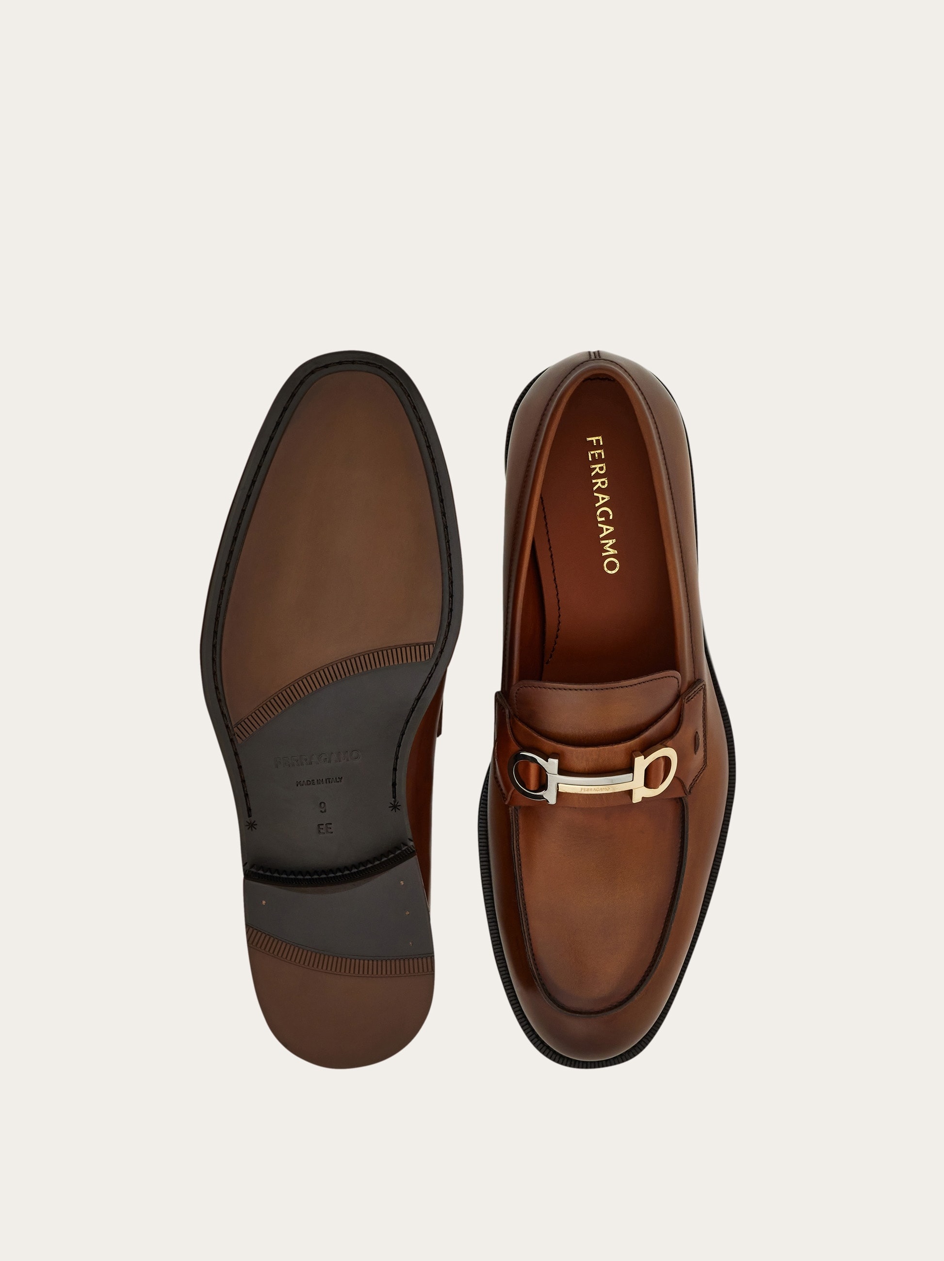 Gancini buckle loafer - 6