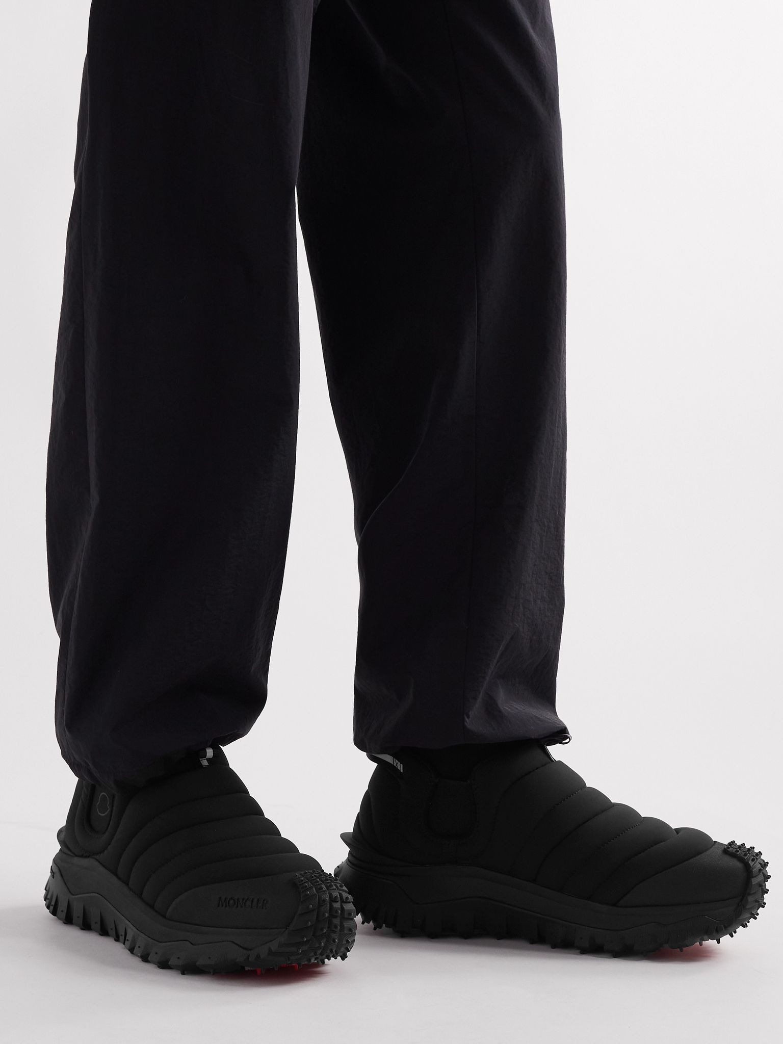 Trailgrip Après Quilted Shell Slip-On Sneakers Black - 3