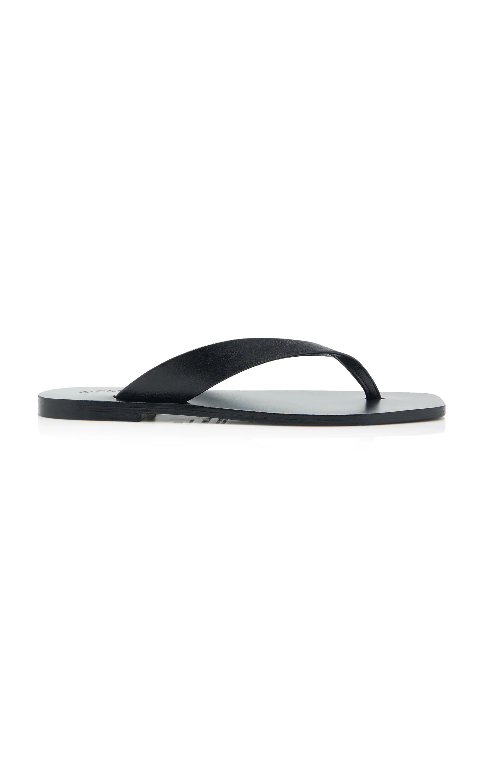 Kinto Leather Sandals black - 1