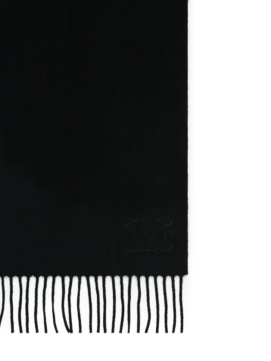 Max Mara 'Wsdalia' Black Cashmere Scarf - 3