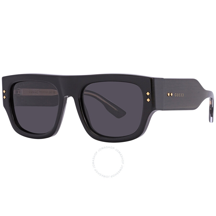 Gucci Grey Square Men's Sunglasses GG1262S 001 54 - 3
