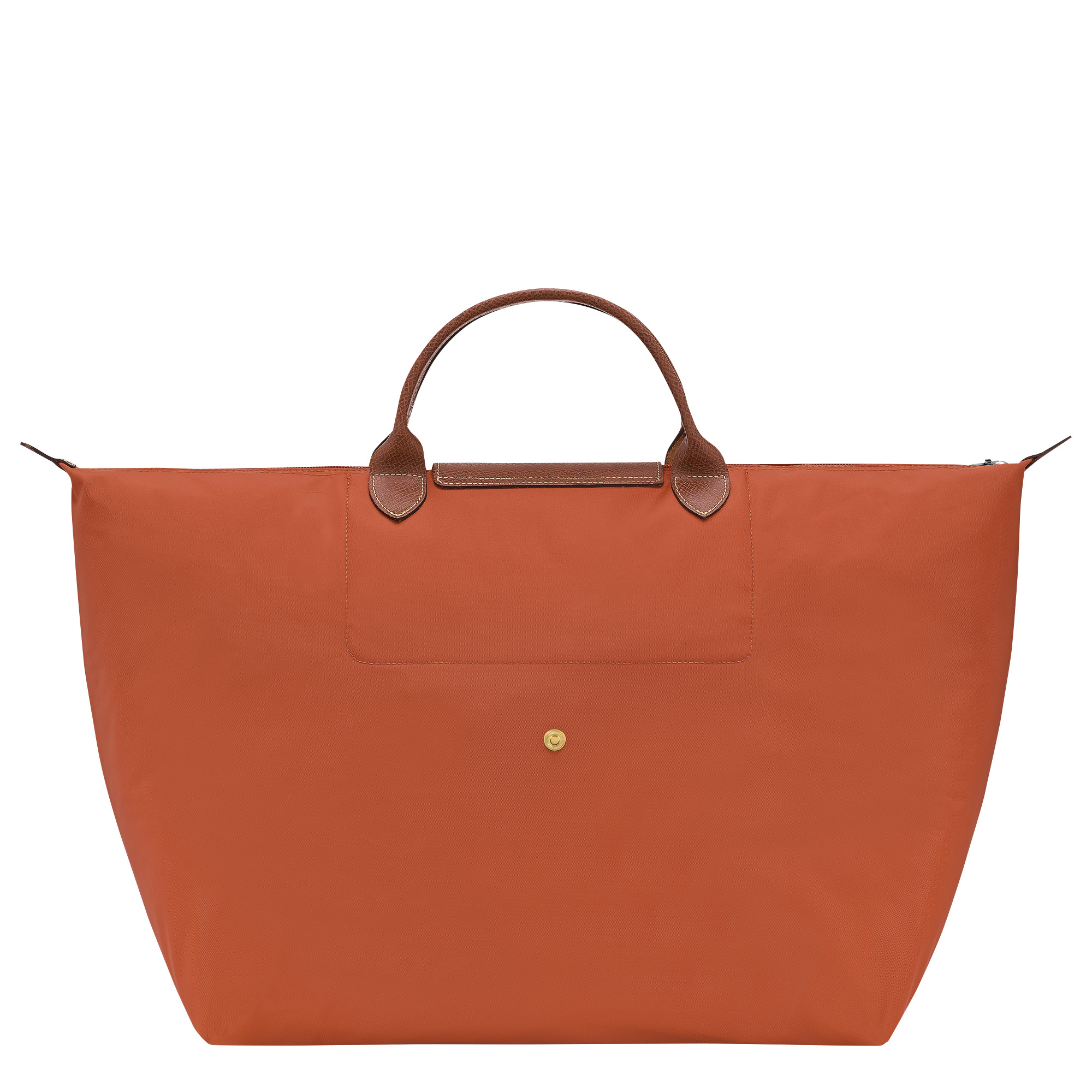 Le Pliage Original L Travel bag Brick - Recycled canvas - 4