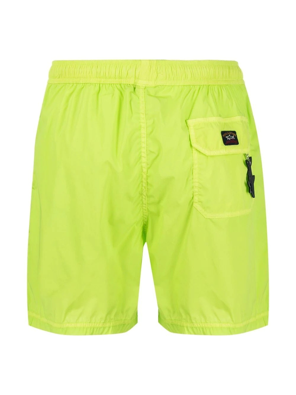 logo-patch drawstring-waist swim shorts - 2