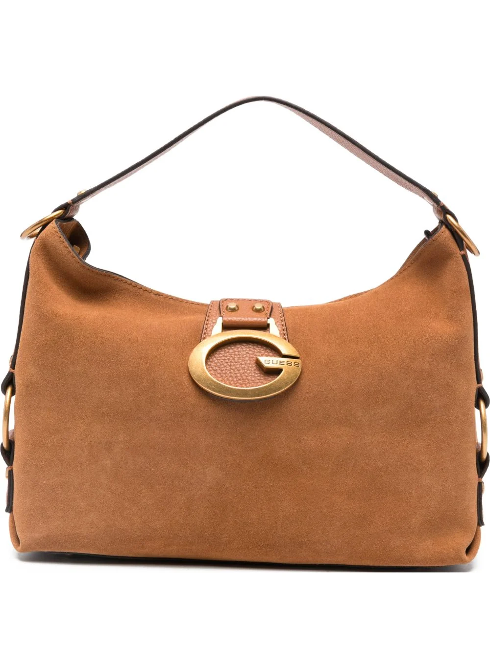 Camden suede shoulder bag - 1