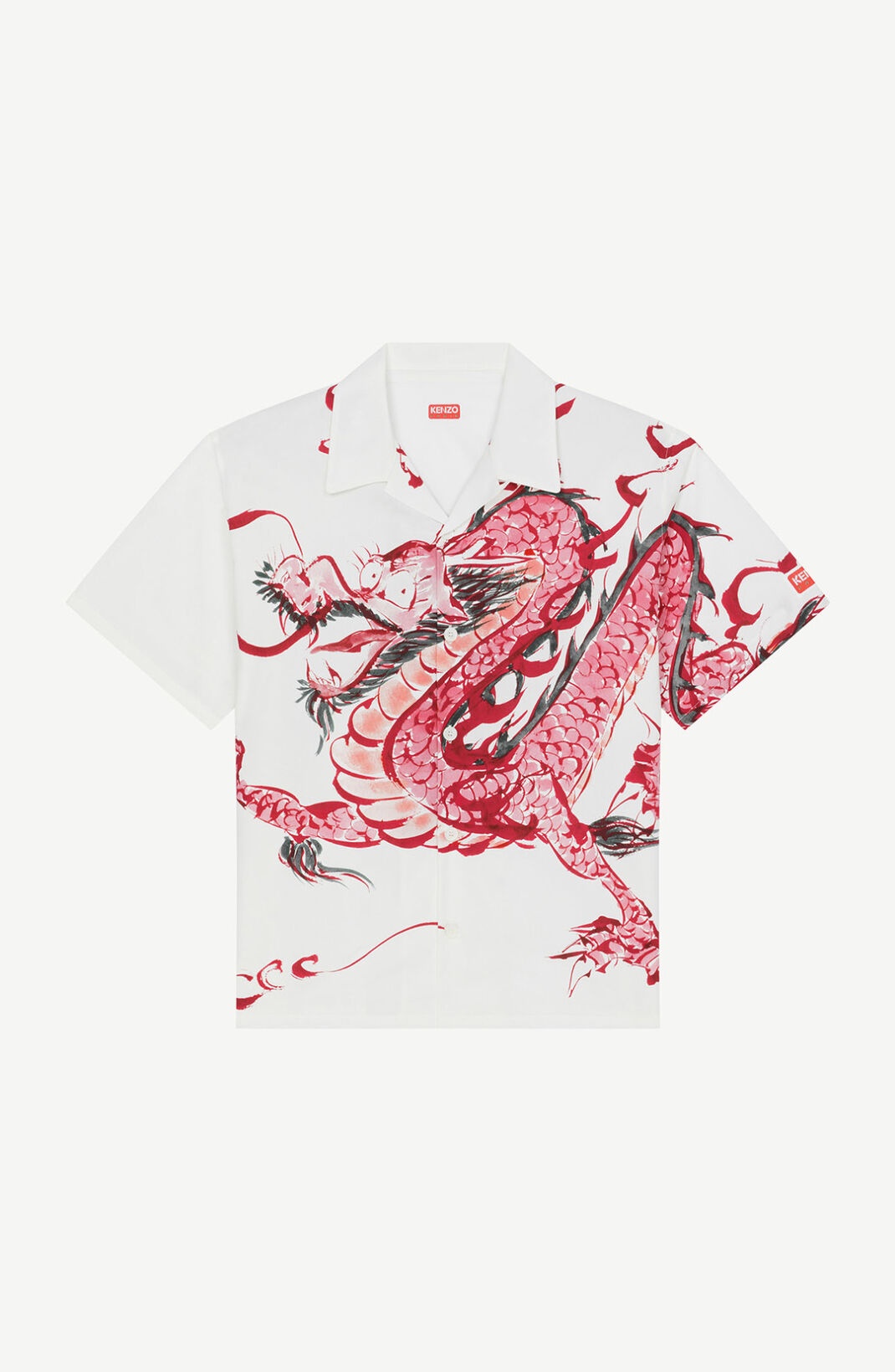 'Akae Dragon' Hawaiian shirt - 1