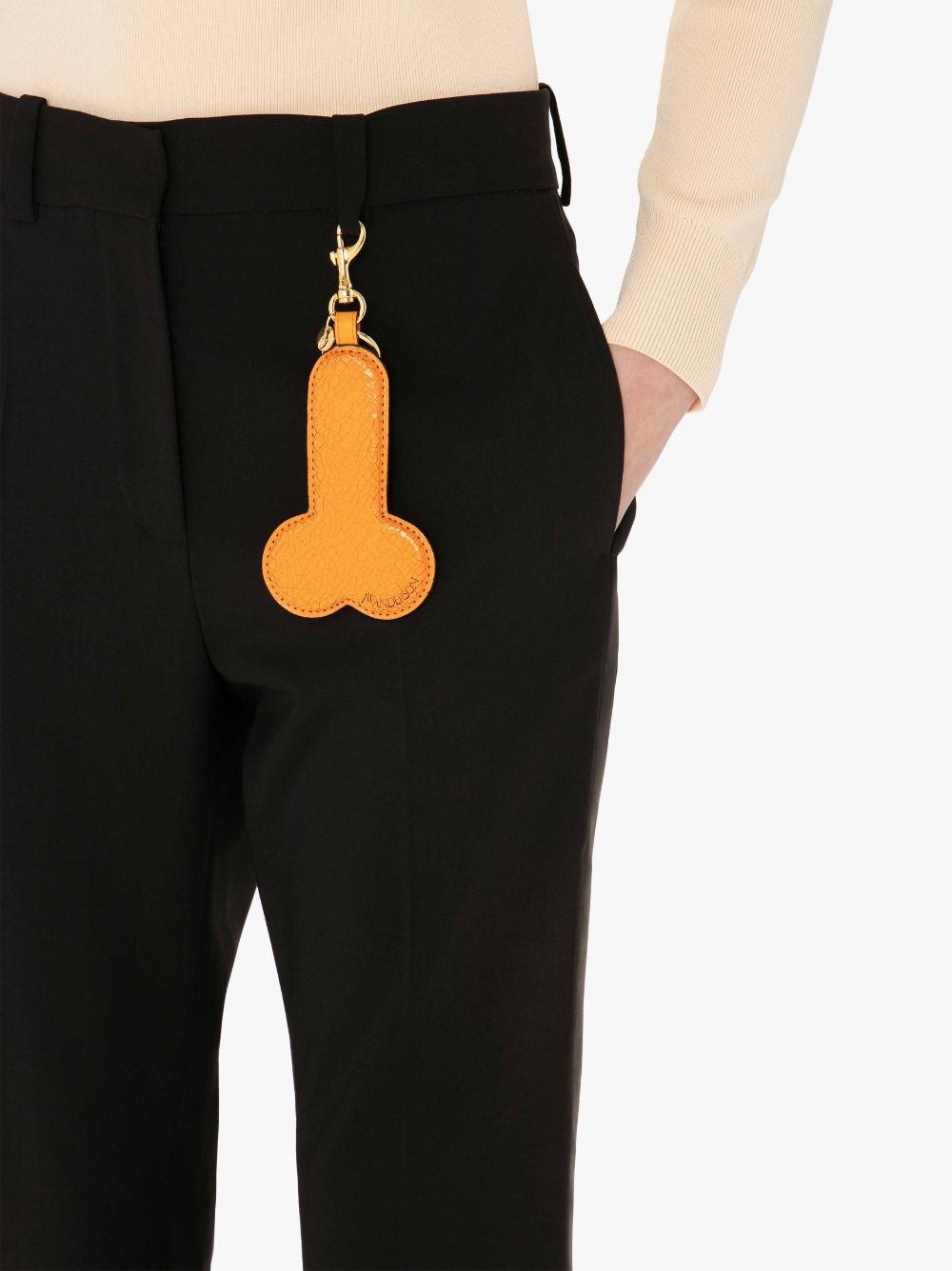 LEATHER PENIS KEYRING - 3