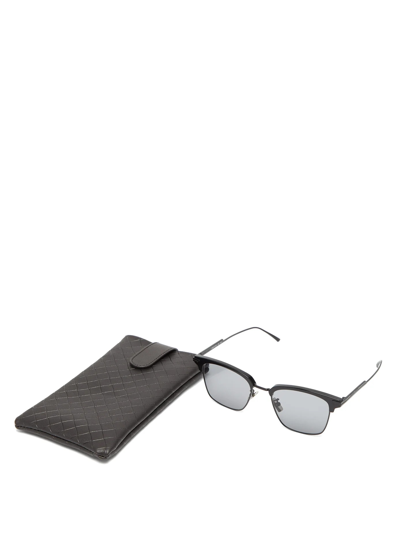 Square metal sunglasses - 5