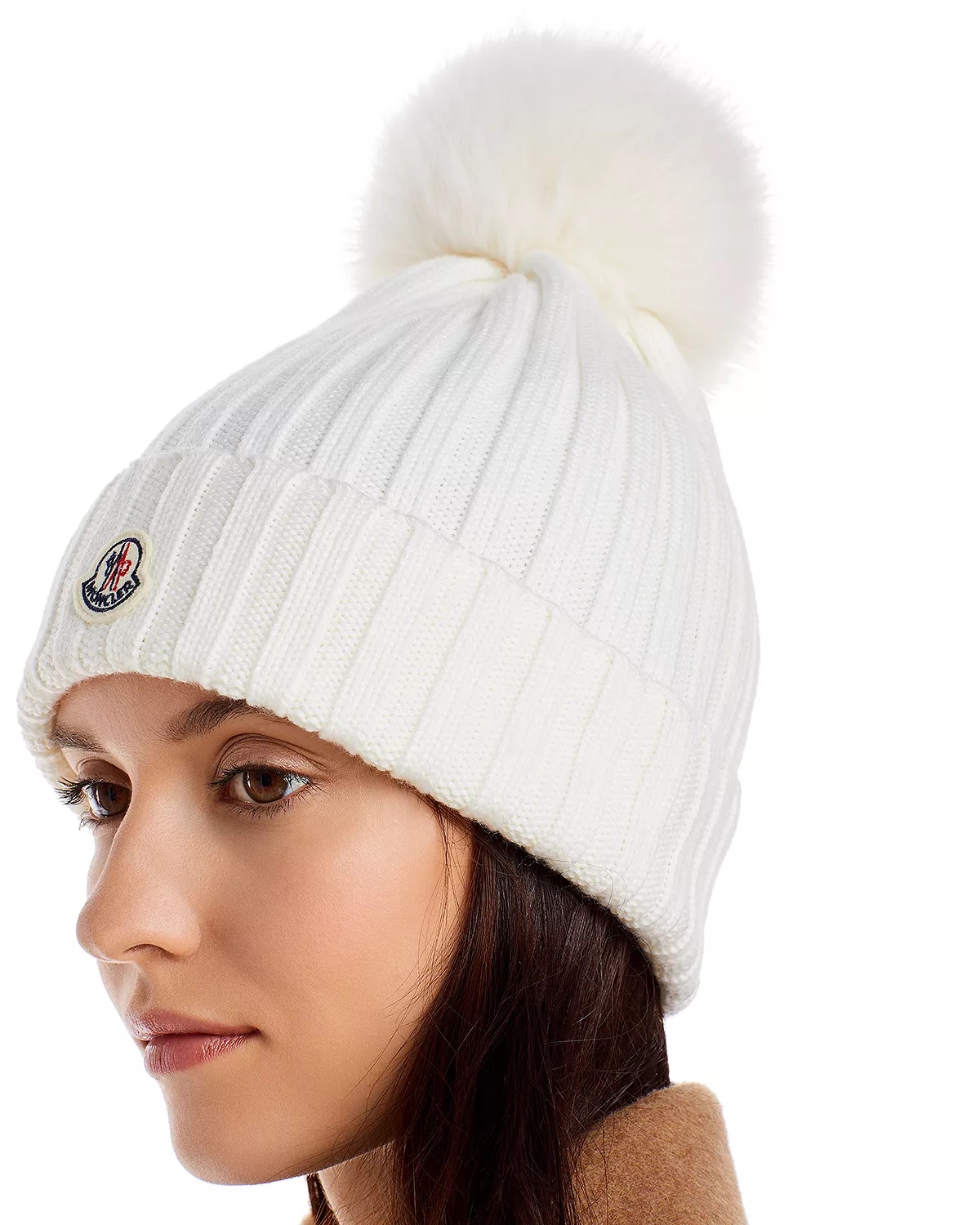 Wool Ribbed Pom-Pom Hat - 2
