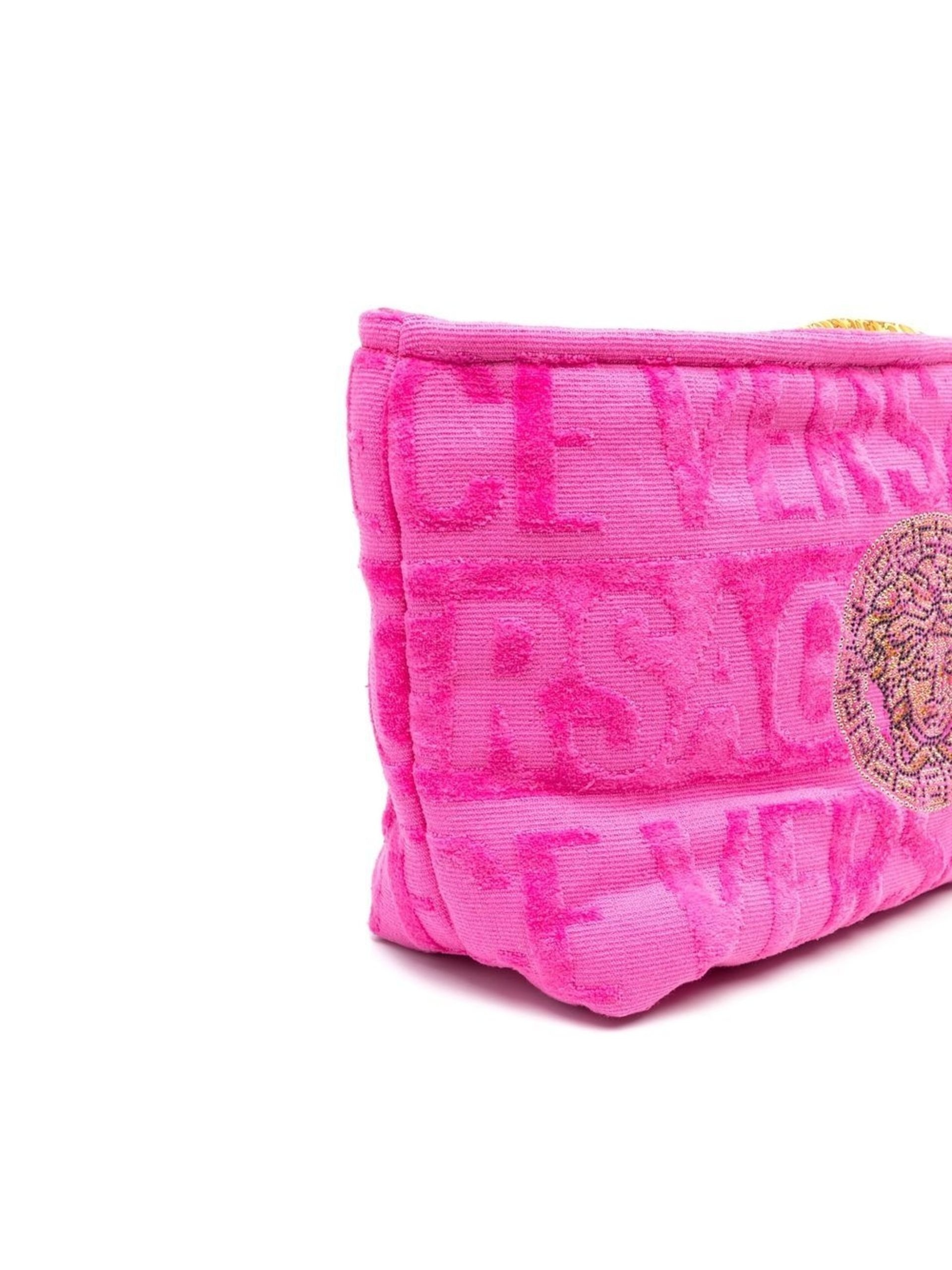 Pink Medusa Cotton Wash Bag - 3