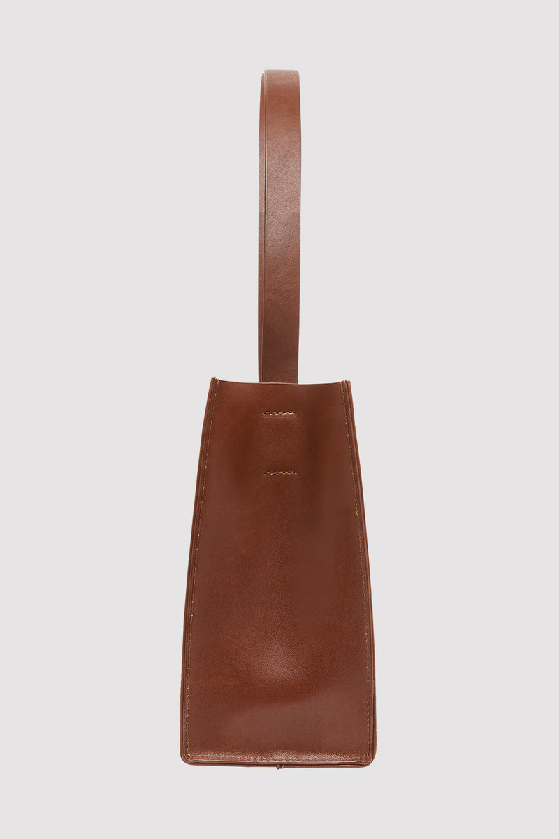 Minimal Mini Tote - Antique Tan 4