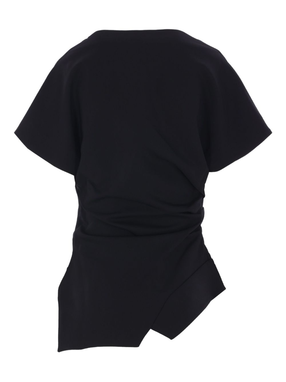asymmetrical draped top - 2