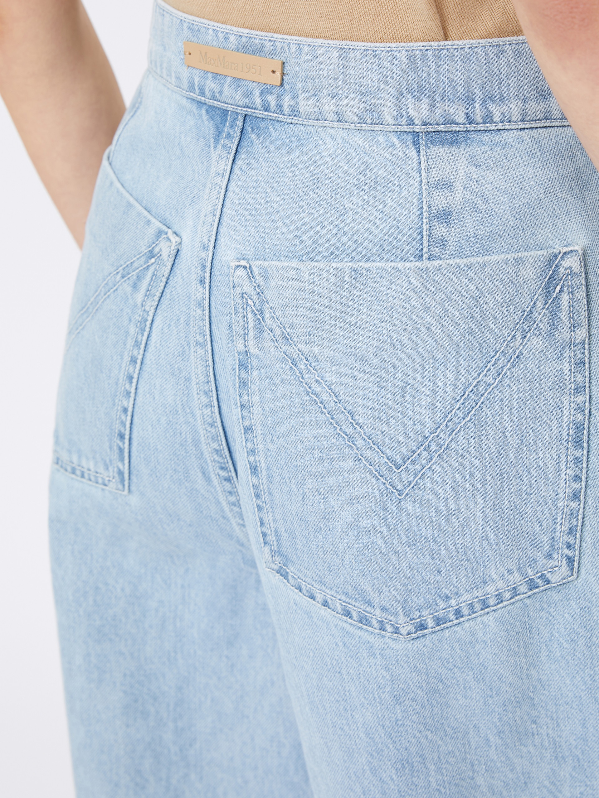 AFFARI Wide-fit denim jeans - 5