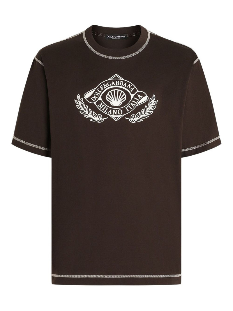 logo-stamp T-shirt 1