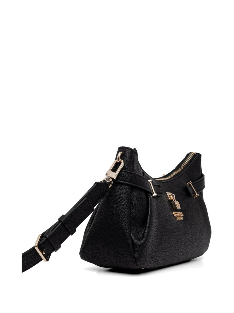 Yesba pebbled-effect padlock shoulder bag 3